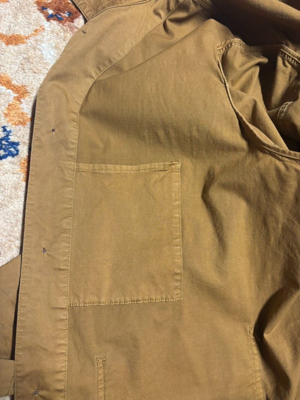 Alex Mill Work Jacket in Tobacco Large - Picture 5 of 6